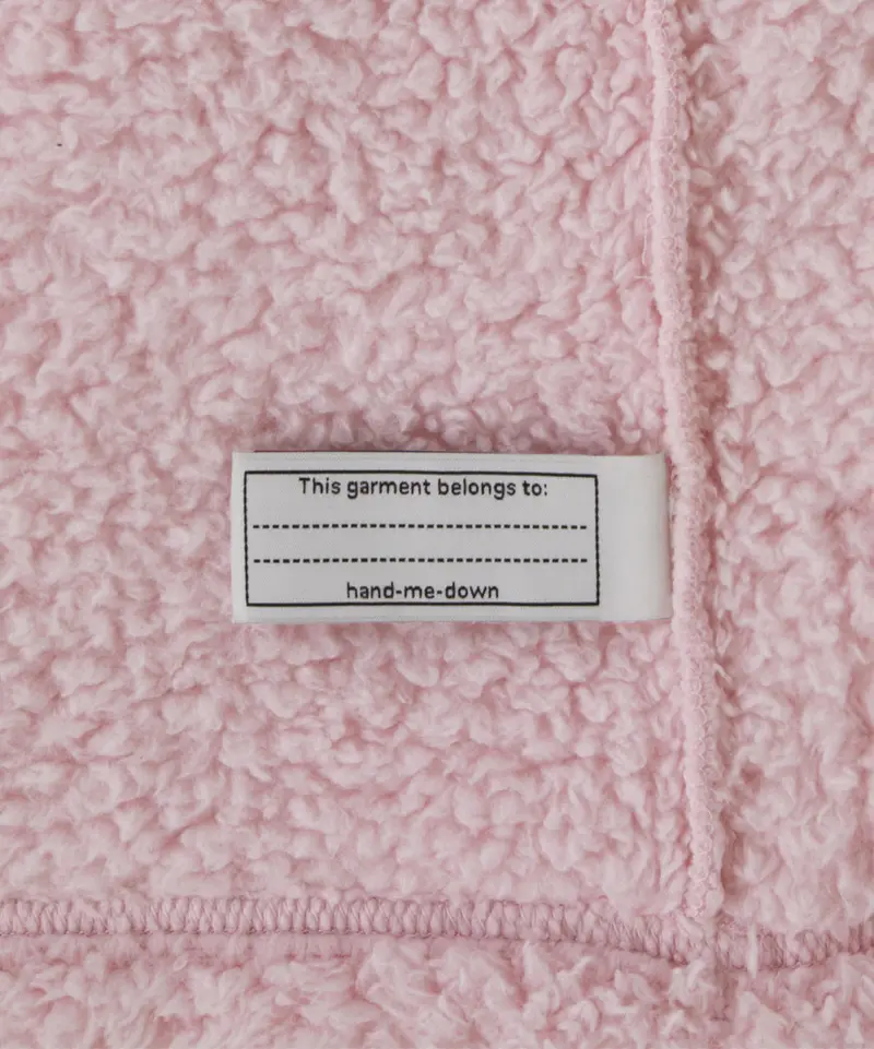 Patagonia Baby Furry Friends Hoody - Mallow Pink 3