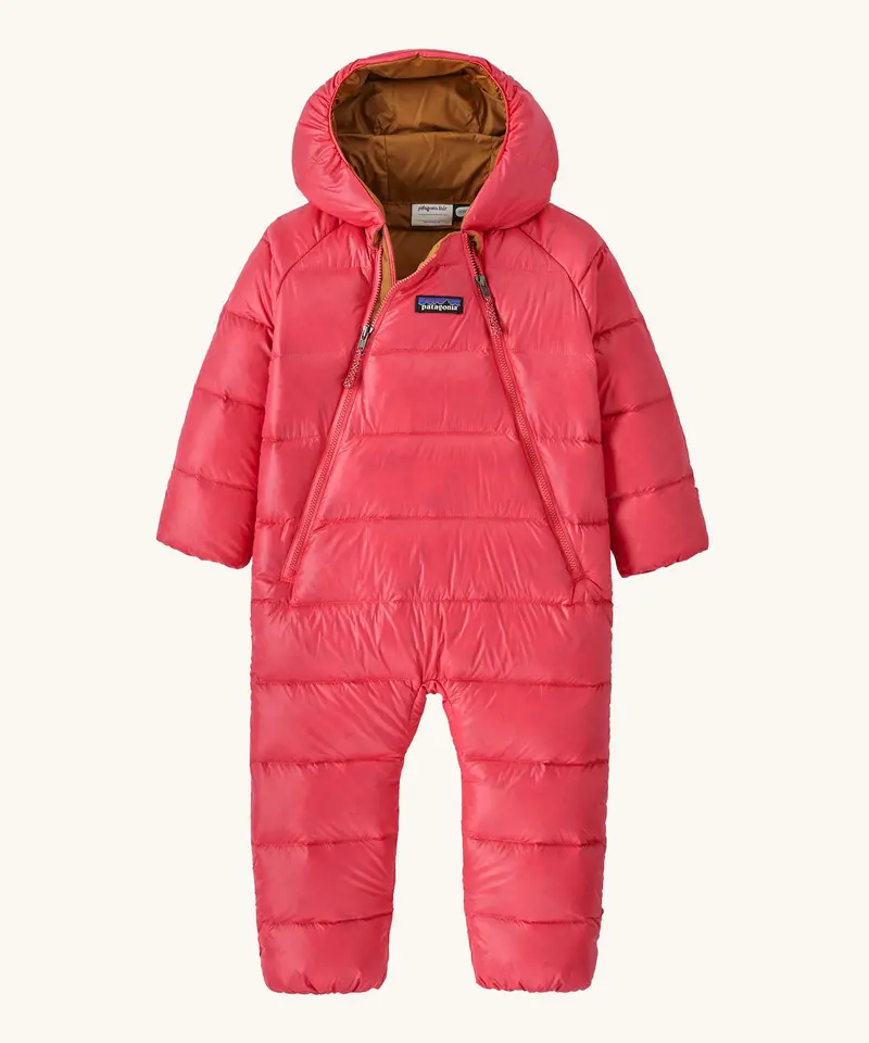 Patagonia Baby Hi-Loft Down Sweater Bunting - Sierra Pink 1