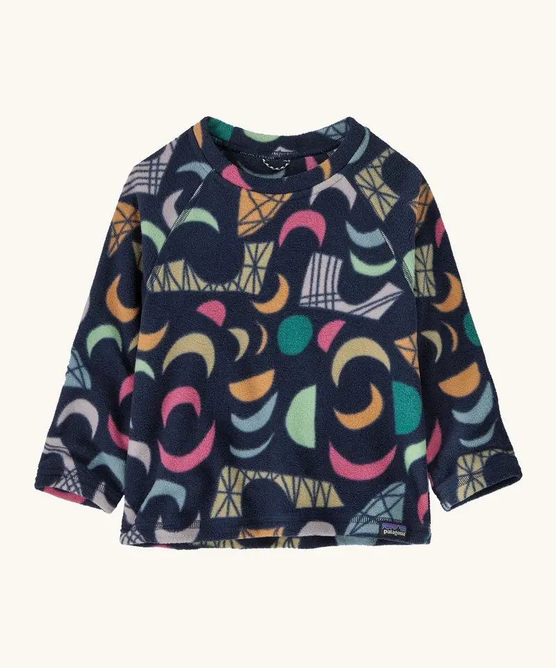 Patagonia Baby Micro D Crew Jumper - Mirage New Navy 1