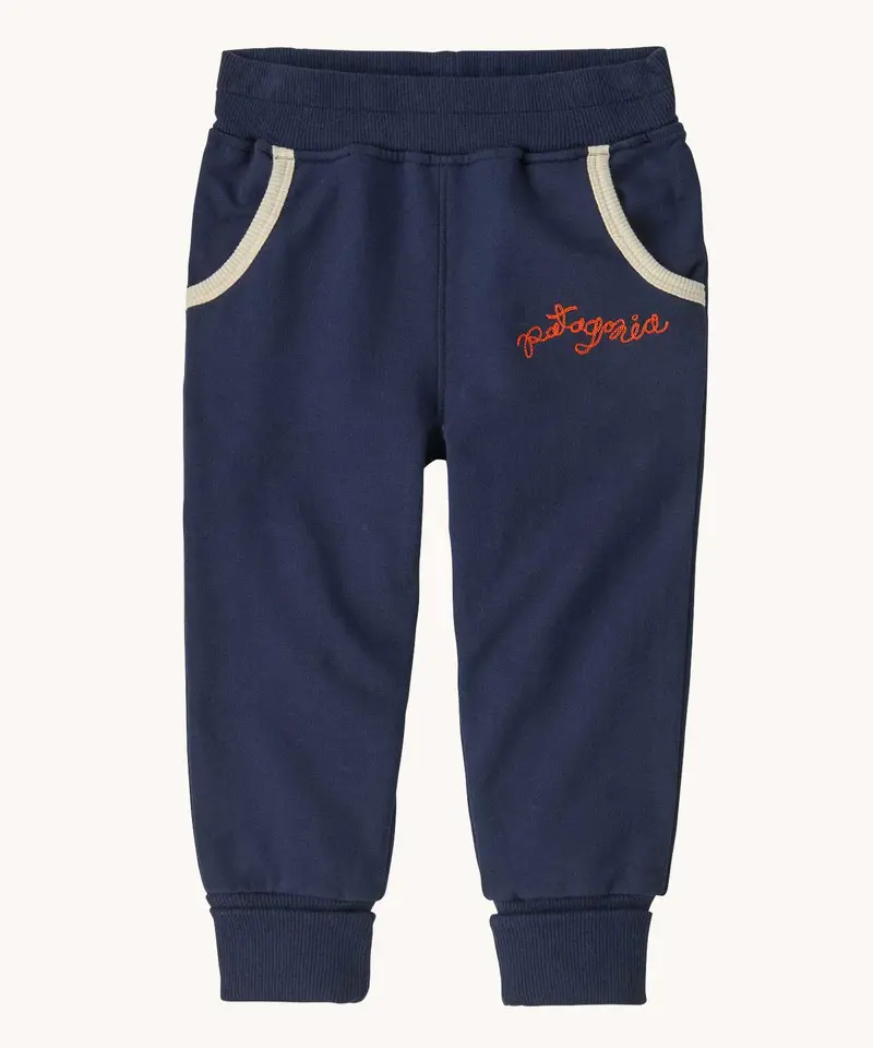 Patagonia Baby Sweatpants - Wiggle Fitz: New Navy 1