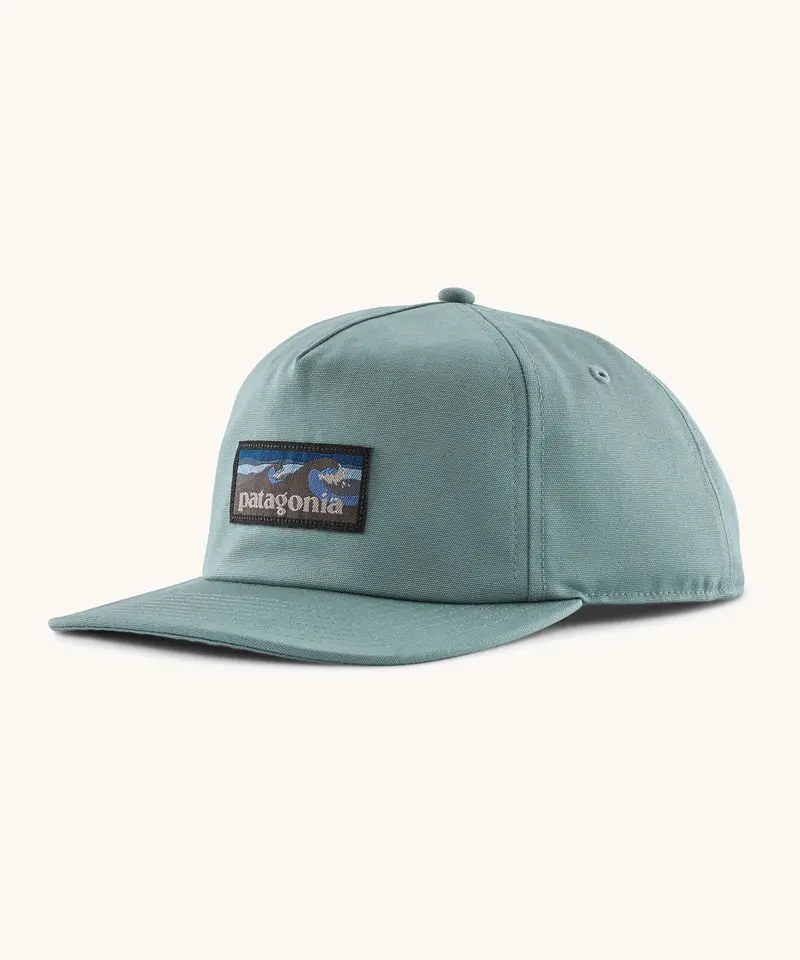 Patagonia Boardshort Label Funfarer Cap - Blue Sage 1