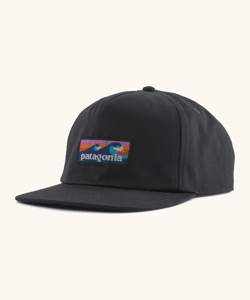 Patagonia Boardshort Label Funfarer Cap - Ink Black 1