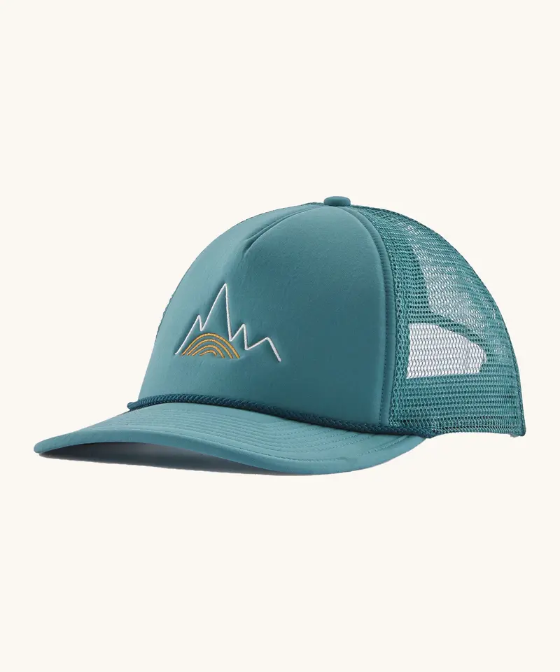 Patagonia Broadcaster Hat - Berm Logo / Wetland Blue 1