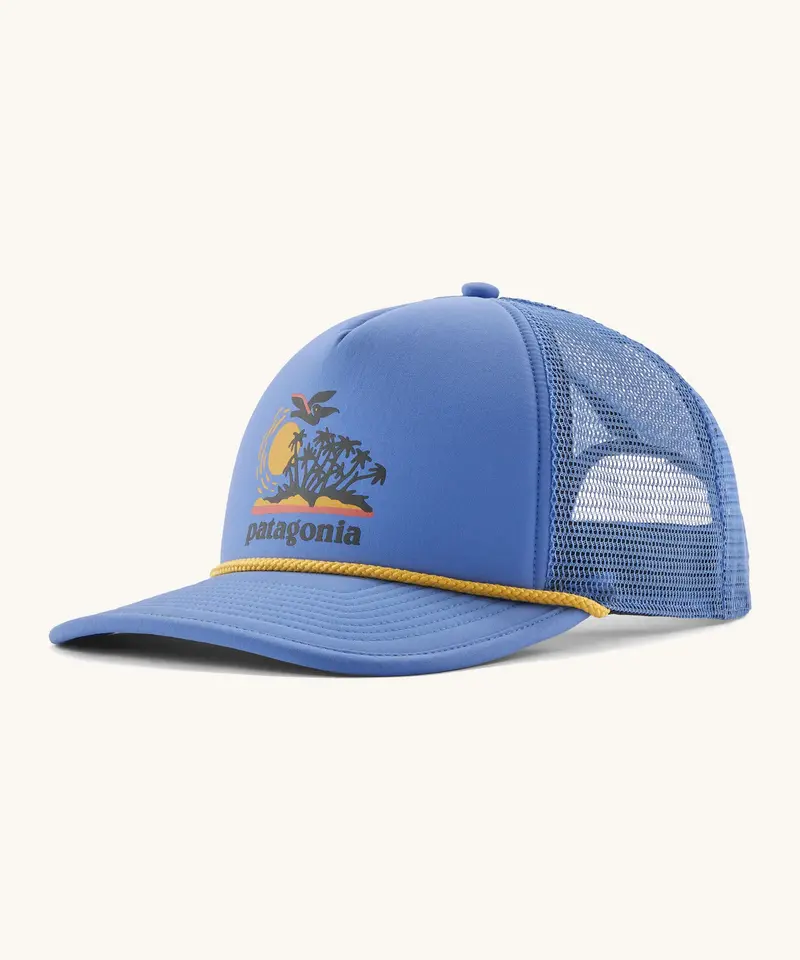 Patagonia Broadcaster Hat - Palm Island / Abundant Blue 1