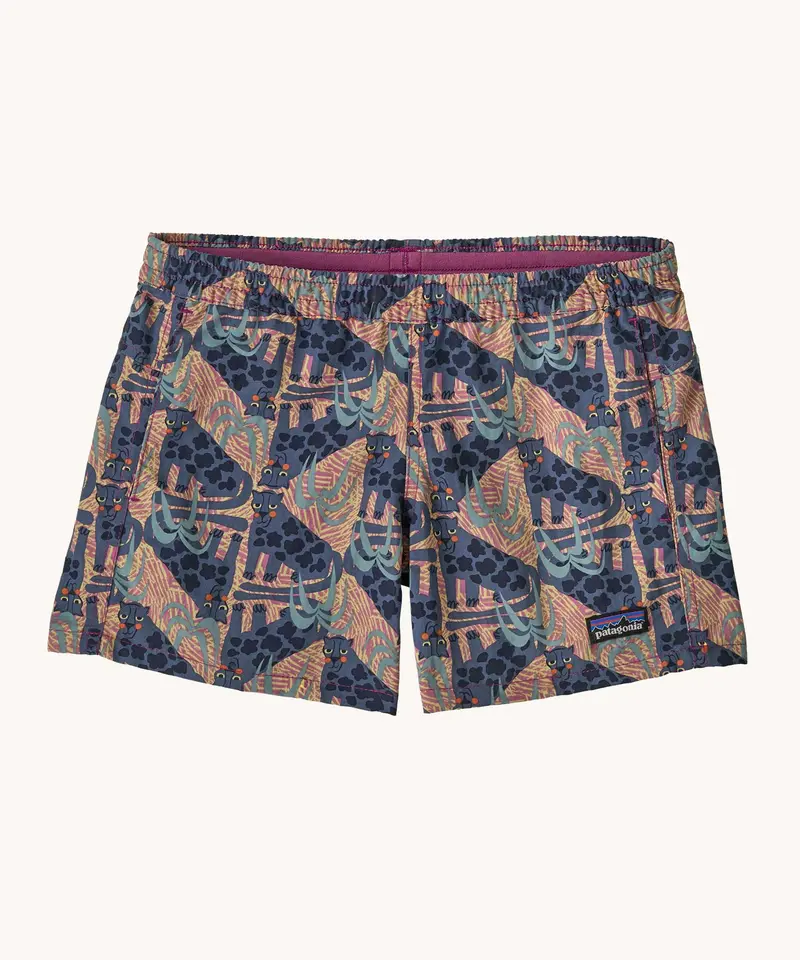Patagonia Kids' Baggies™ Shorts - Jaggy / Faded Magenta 1