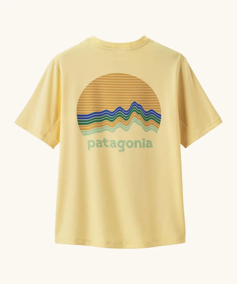 Patagonia Kids' Capilene® Silkweight T-Shirt - Moonlight / Buttercup 1