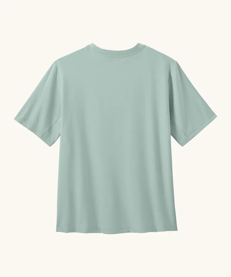 Patagonia Kids' Capilene® Silkweight T-Shirt - Riverbloom / Thin Ice 2