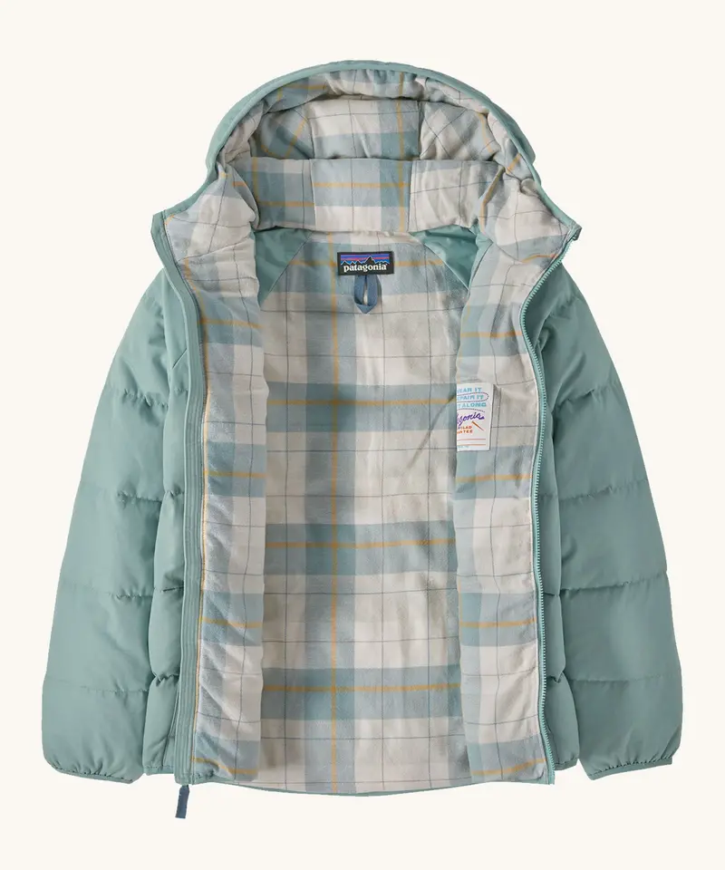 Patagonia Kids Cotton Quilted Down Jacket Thermal Blue 2