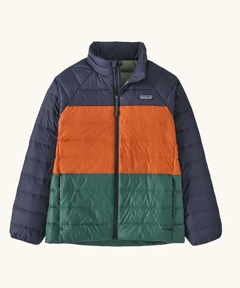Patagonia Kids Down Sweater Jacket - New Navy Block 1