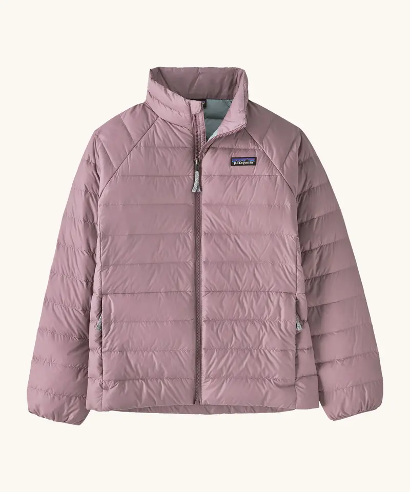 Patagonia Kids Down Sweater Jacket - Stormy Mauve 1