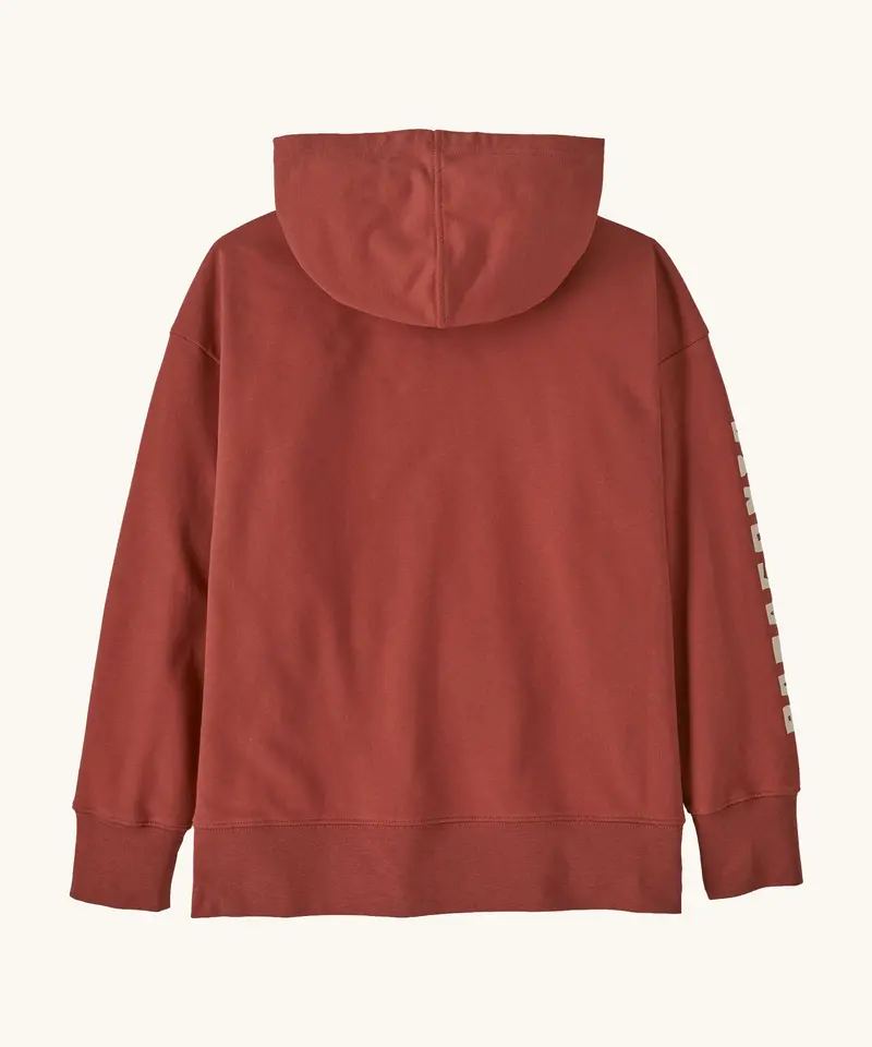 Patagonia Kids Full-Zip Hoody Sweatshirt - Mother Rays / Potters Red 2