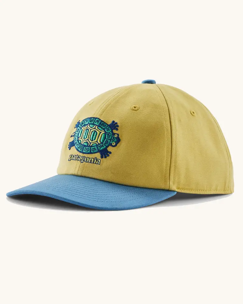 Patagonia Kids' Funhoggers® Hat - Island Turtle / Limestone 1