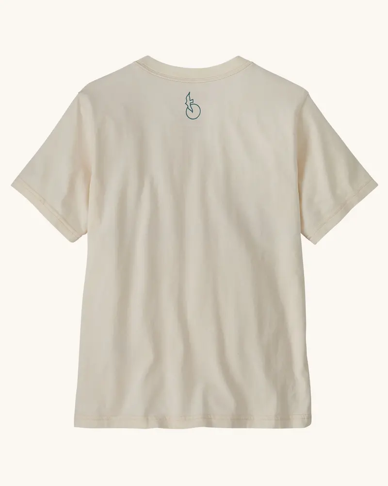 Patagonia Kids Graphic T-Shirt - Swelldrifter / Undyed Natural 2