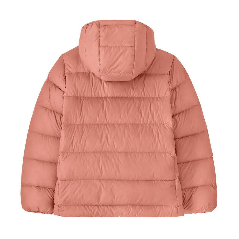 Patagonia Kids Hi-Loft Down Sweater Hoody Jacket - Moment Pink 2