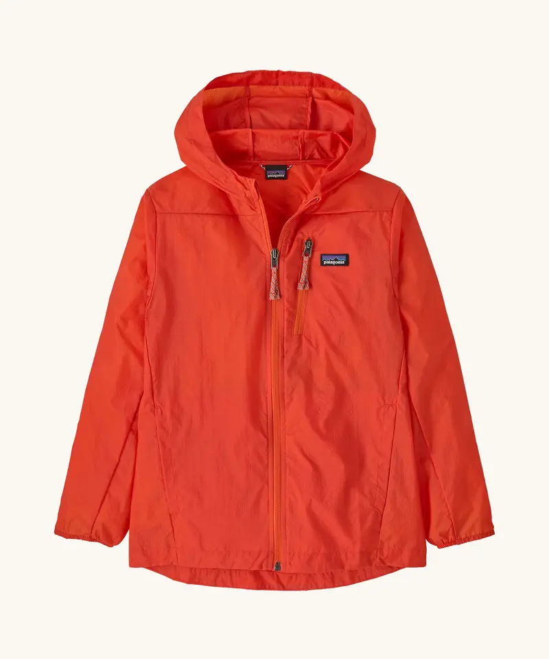 Patagonia Kids Houdini Jacket - Pollinator Orange 1