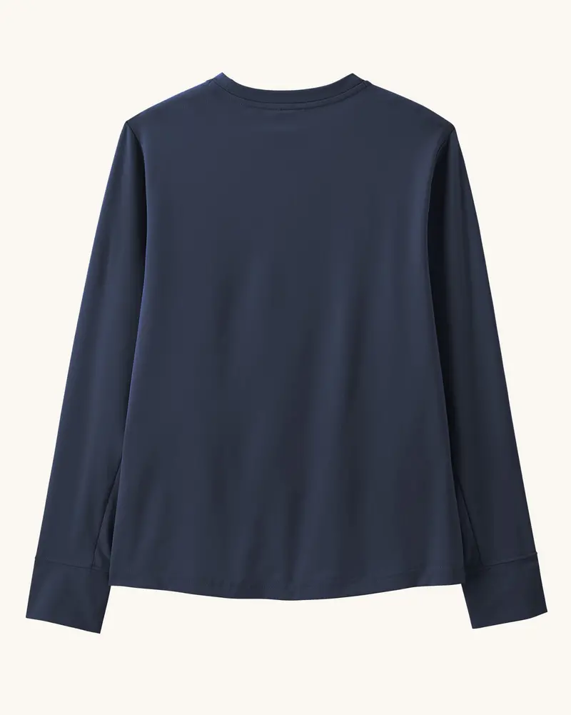 Patagonia Kids' Long-Sleeve Capilene® T-Shirt - Boardshort / Navy 2