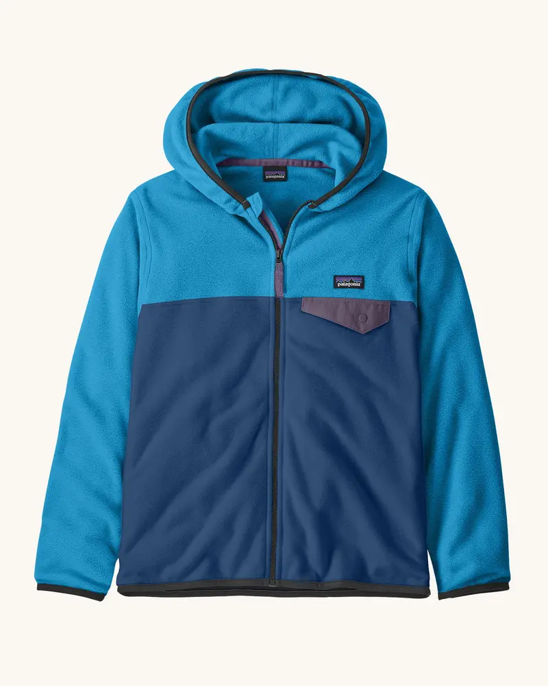 Patagonia Kids' Micro D™ Snap-T® Fleece Jacket - Clement Blue 1