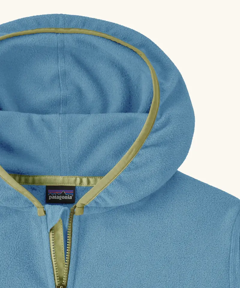 Patagonia Kids' Micro D™ Snap-T® Fleece Jacket - Early Teal / Shore Blue 4