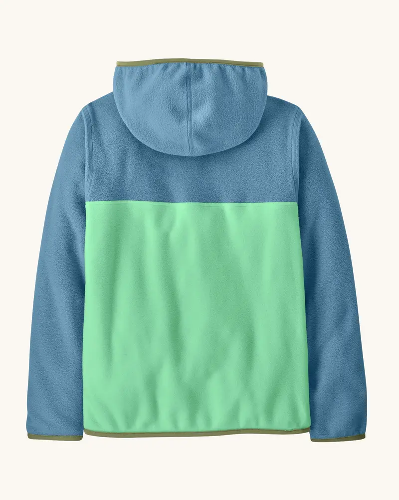 Patagonia Kids' Micro D™ Snap-T® Fleece Jacket - Early Teal / Shore Blue 6