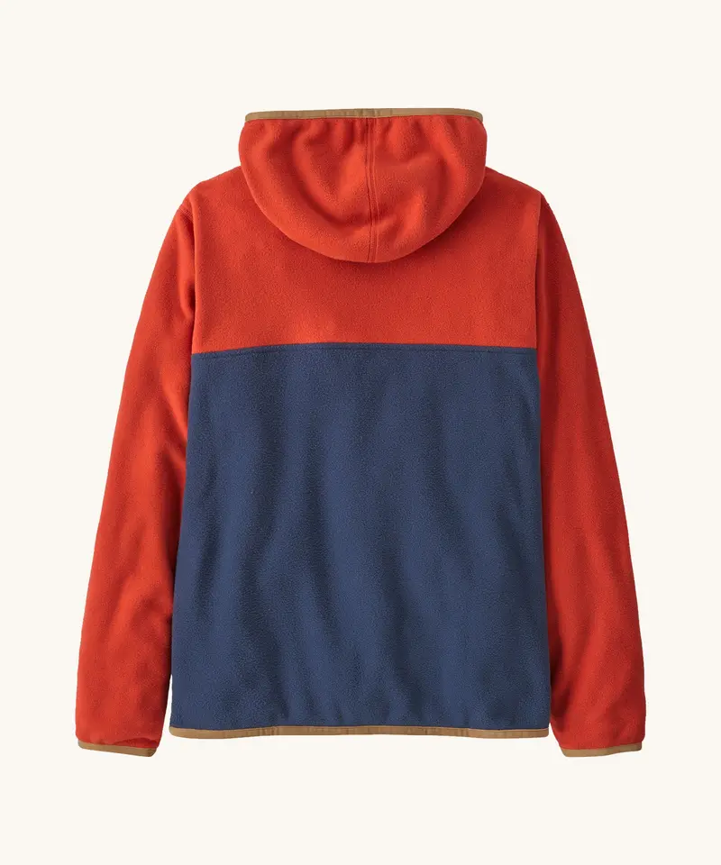 Patagonia Kids' Micro D™ Snap-T® Fleece Jacket - New Navy / Madder Red 2