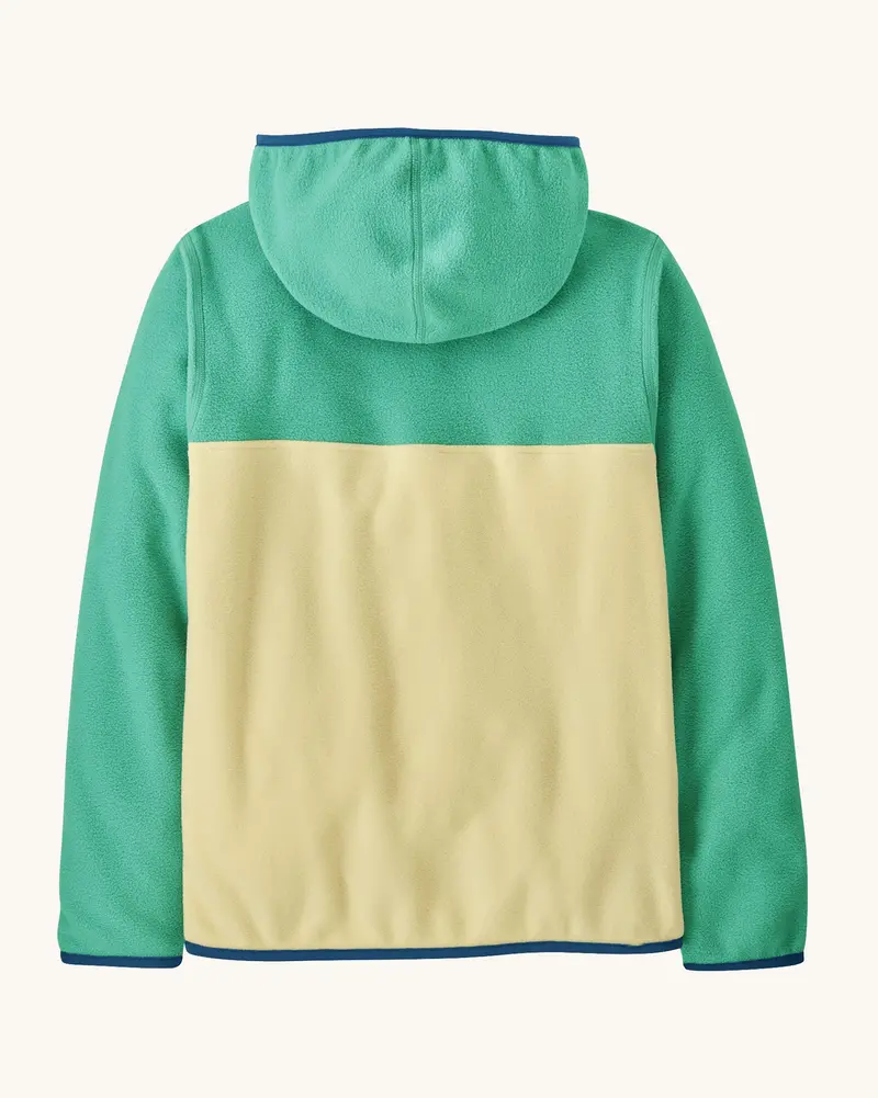 Patagonia Kids' Micro D™ Snap-T® Fleece Jacket - Yellow / Aqua Stone 6