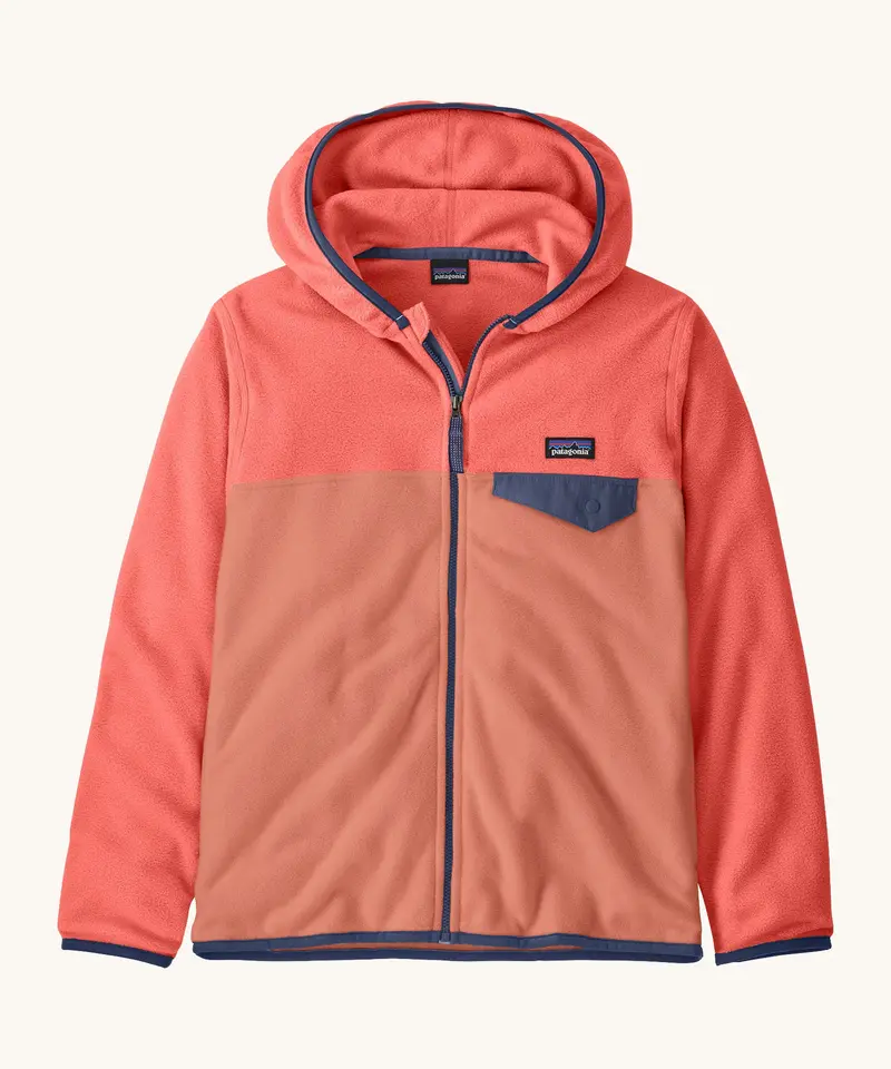 Patagonia Kids Micro D Snap-T Fleece - Moment Pink 1
