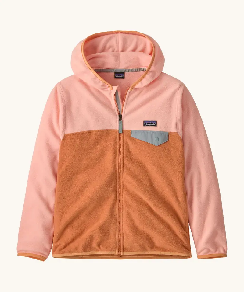 Patagonia Kids Micro D Snap-T Fleece - Rock Melon 1