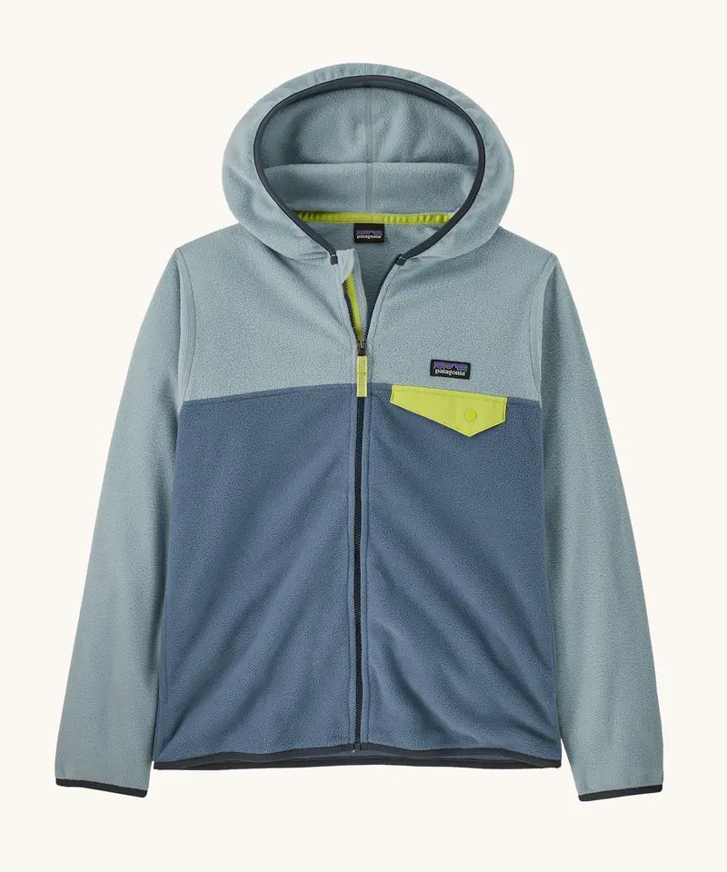 Patagonia Kids Micro D Snap-T Fleece Utility Blue 1