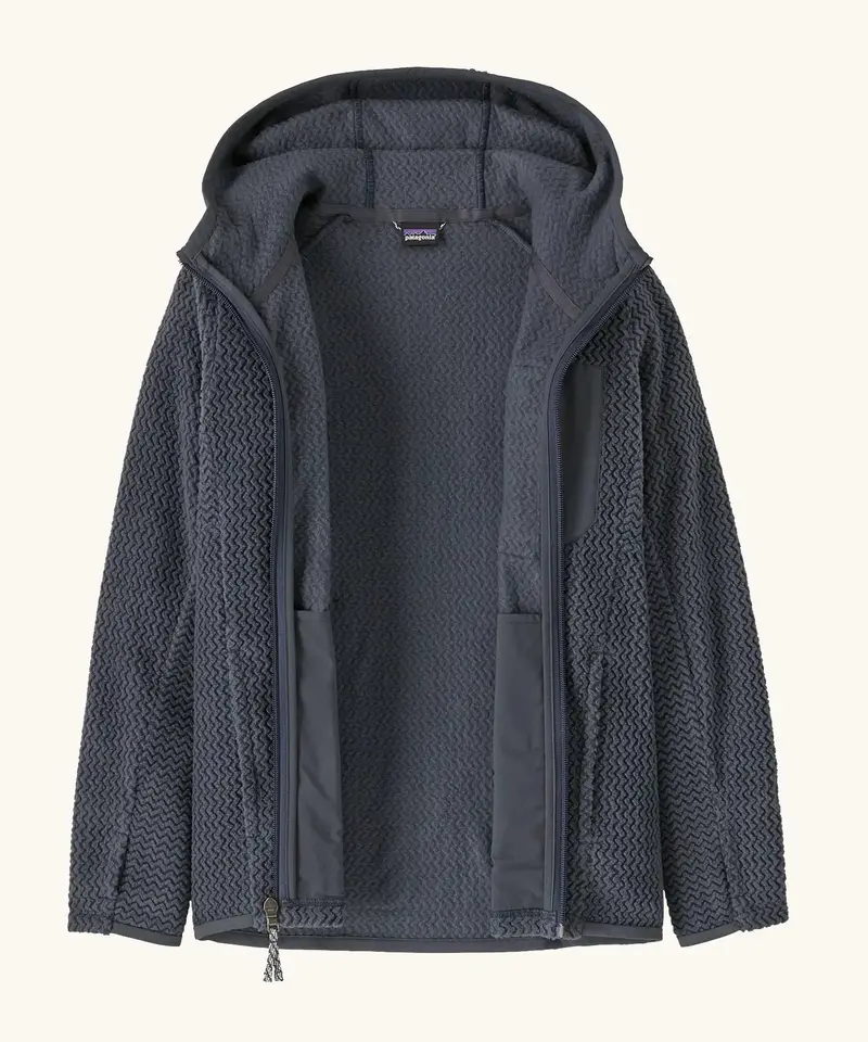 Patagonia Kids' R1® Air Full-Zip Hoody - Smolder Blue 3