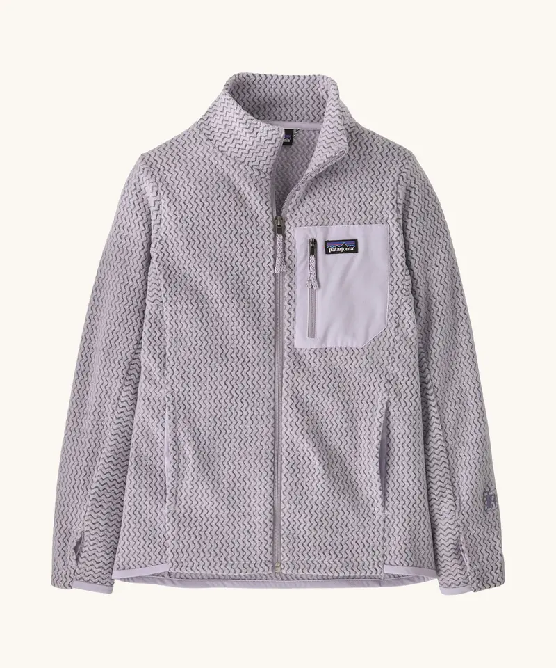 Patagonia Kids' R1® Air Full-Zip Jacket - Foxglove Purple 1