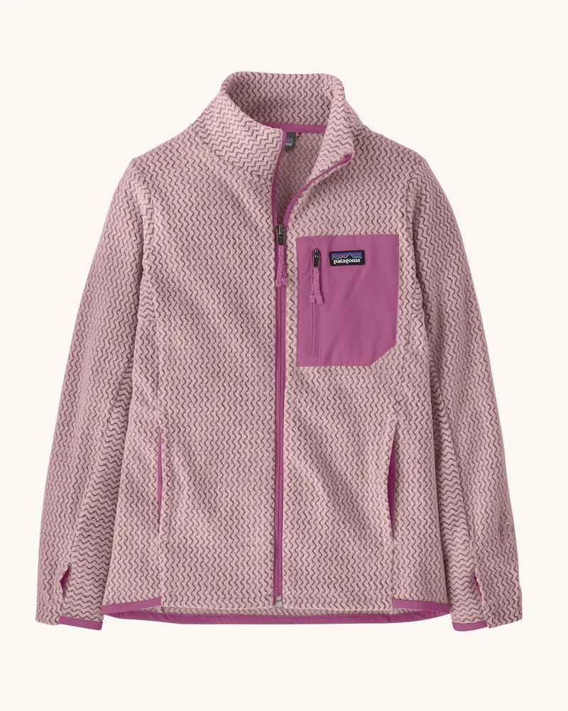 Patagonia Kids' R1® Air Full-Zip Jacket - Quiet Violet 1