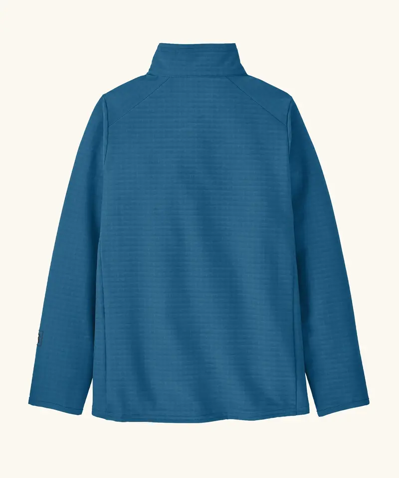 Patagonia Kids' R1® Techface Jacket - Aquatic Blue 2