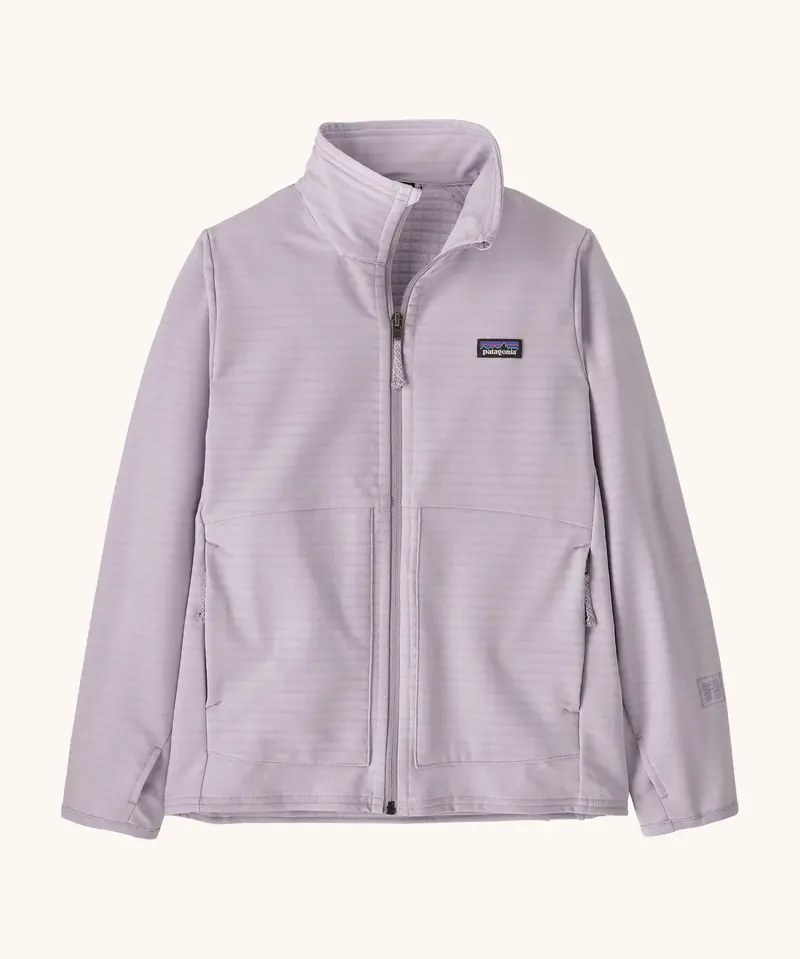 Patagonia Kids R1 Techface Jacket - Foxglove Purple 1