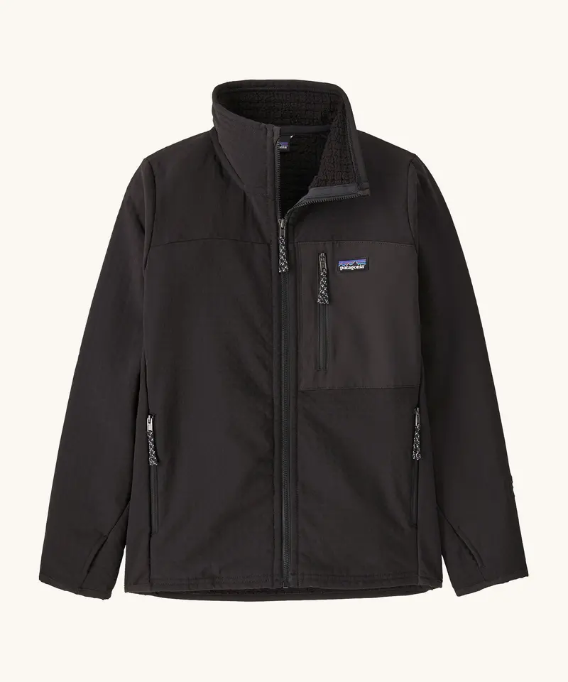 Patagonia Kids R2 Techface Jacket - Black 1