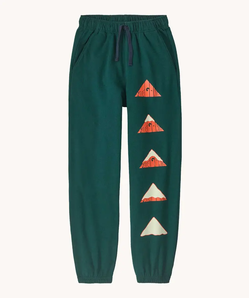 Patagonia Kids Sweatpants - Driftways: Cascade Green 1