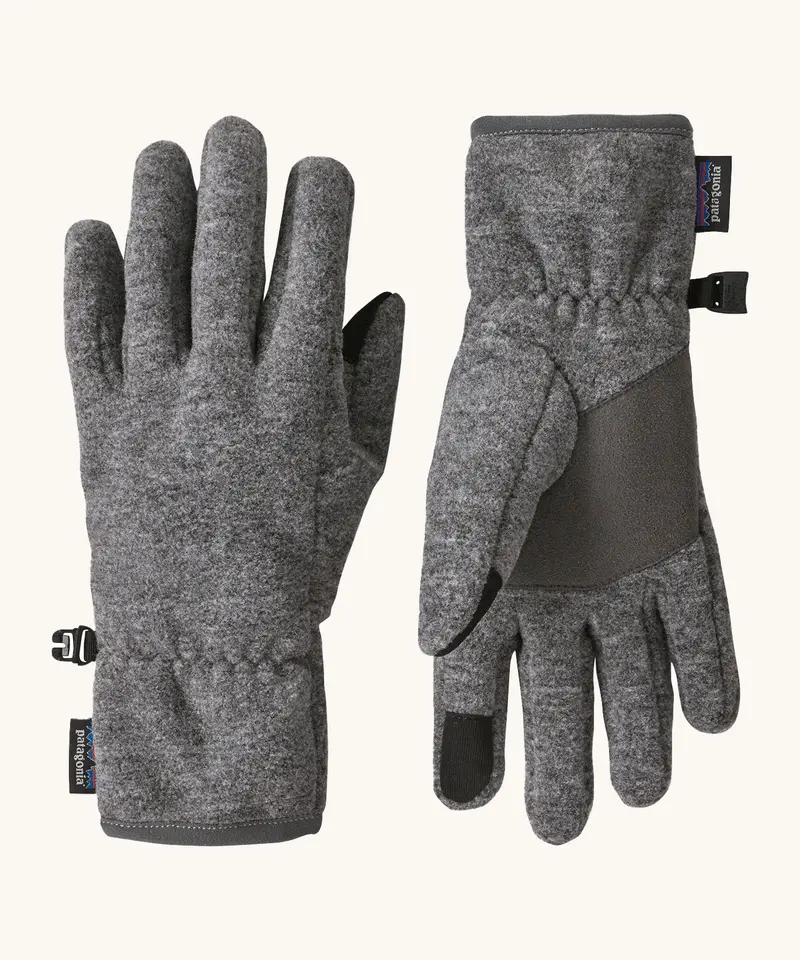 Patagonia Kids Synchilla® Gloves - Nickel 1