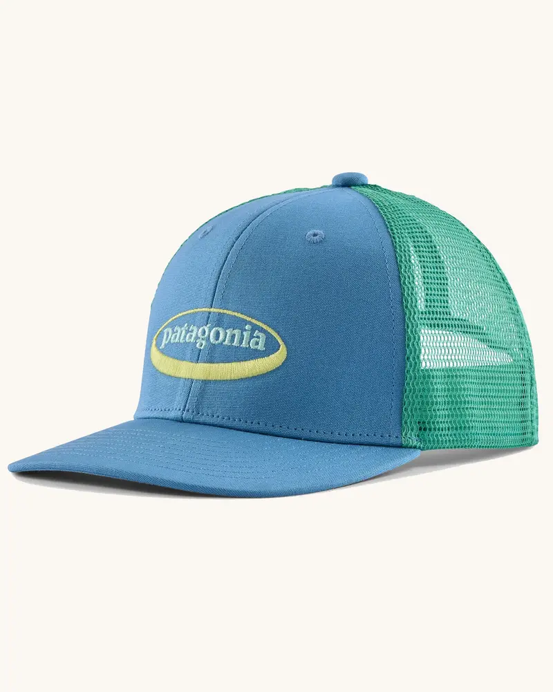 Patagonia Kid's Trucker Hat - '95 Logo / Shore Blue 1