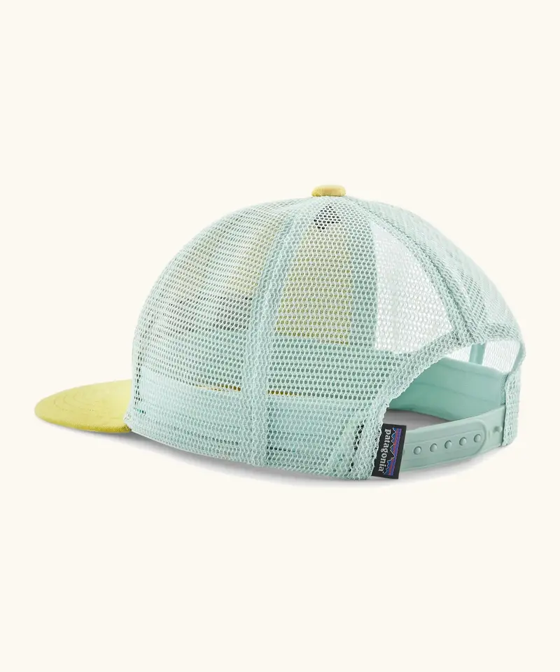 Patagonia Kid's Trucker Hat - Boardshort / Lemon Zest 2