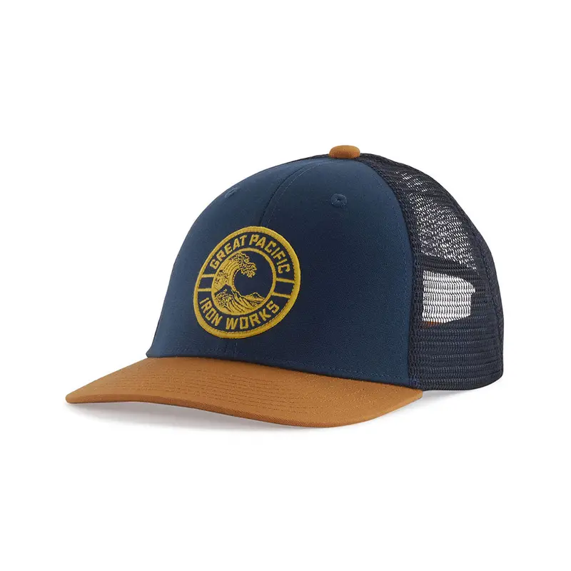 Patagonia Kids Trucker Hat Crest Stone Blue 1