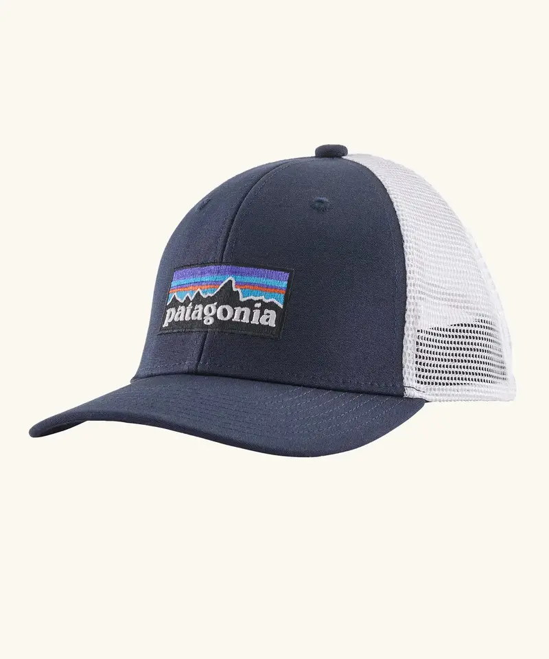 Patagonia Kid's Trucker Hat - P-6 / Navy Blue 1