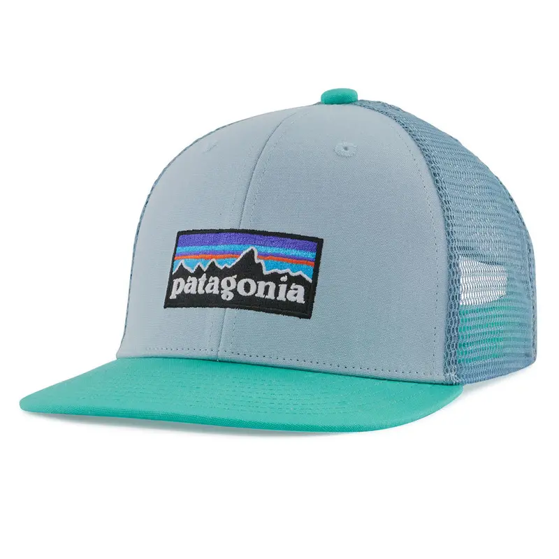 Patagonia Kids Trucker Hat Steam Blue 1