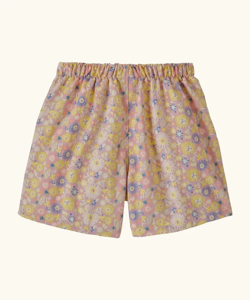 Patagonia Little Kids Baggies™ Shorts - Fruity Times / Quiet Violet 2