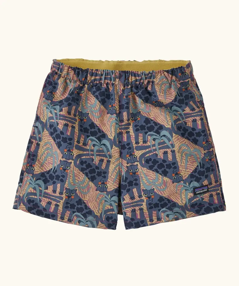 Patagonia Little Kids Baggies™ Shorts - Jaggy / Faded Magenta 1