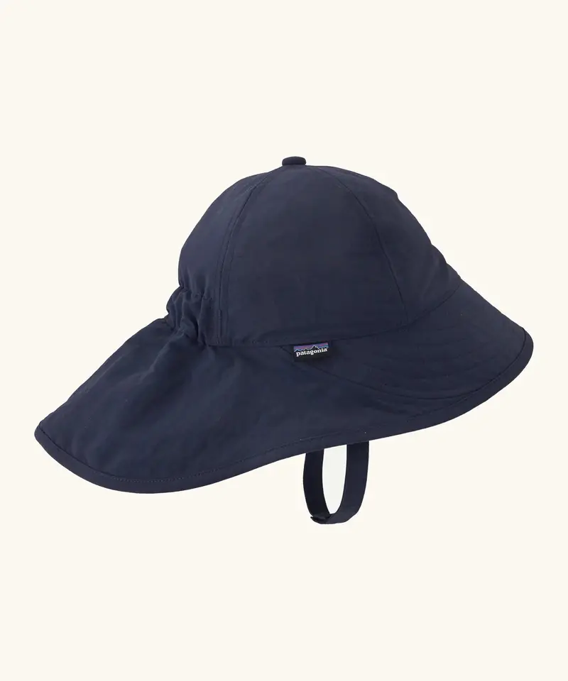 Patagonia Little Kids Block-The-Sun Hat - New Navy 1