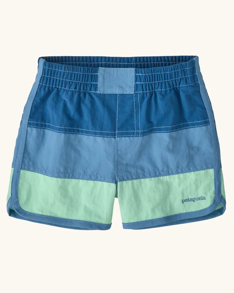 Patagonia Little Kids Boardshorts - Aquatic Blue 1