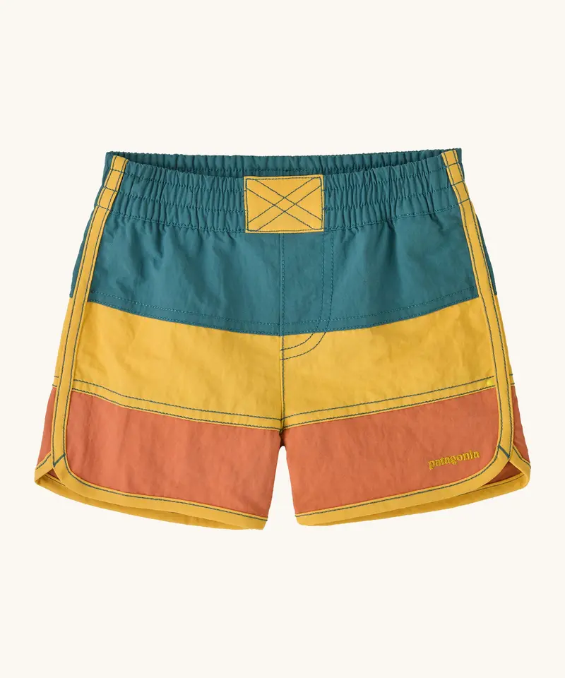 Patagonia Little Kids Boardshorts - Wetland Blue 1