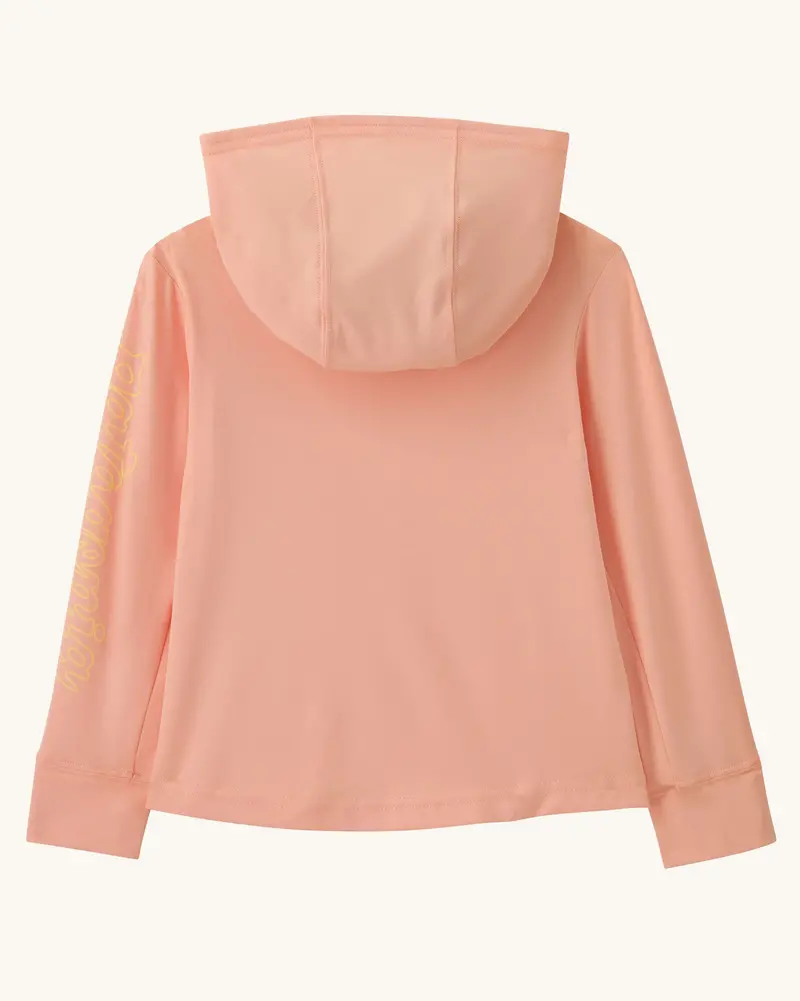 Patagonia Little Kids Capilene® Silkweight Hoody - Sunlit Pink 2