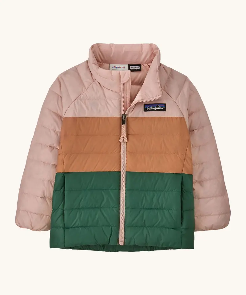 Patagonia Little Kids Down Sweater Jacket - Mallow Pink 1