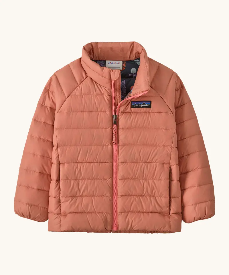 Patagonia Little Kids Down Sweater - Moment Pink 1