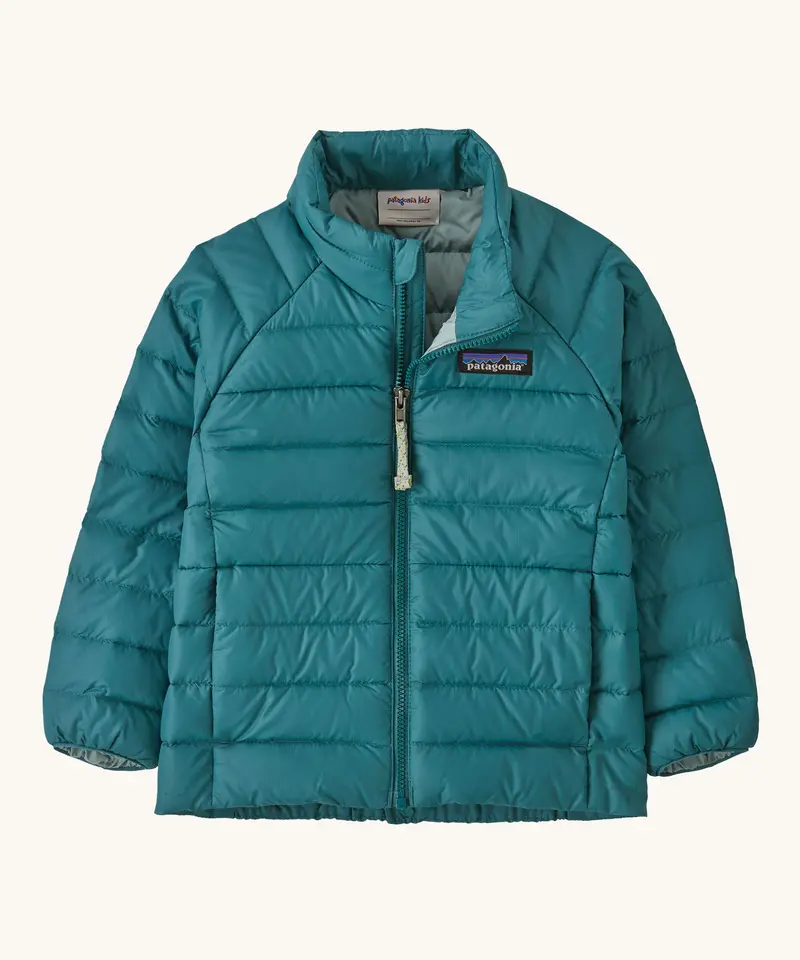 Patagonia Little Kids Down Sweater - Wetland Blue 1